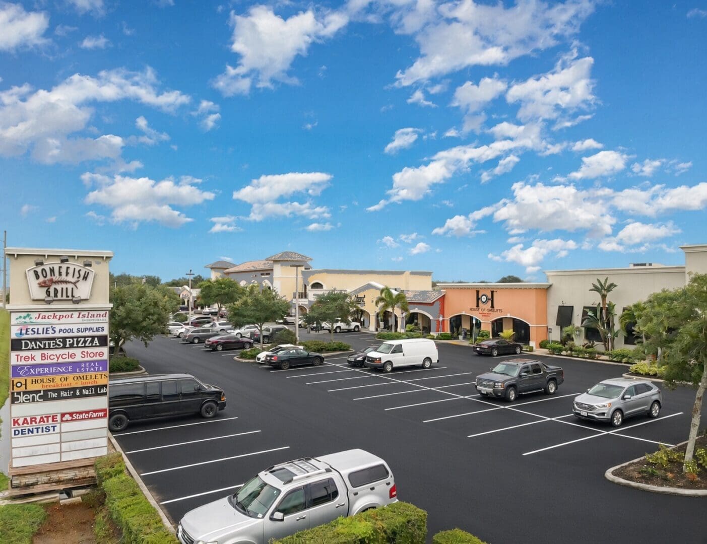 Southwest Florida commercial center in the Five Diamonds Management portfolio